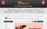 Powertool Responsive opencart teması Küçük Ekran Görüntüsü Responsive Powertool Opencart Şablon