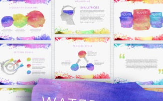 Watercolor - Keynote template