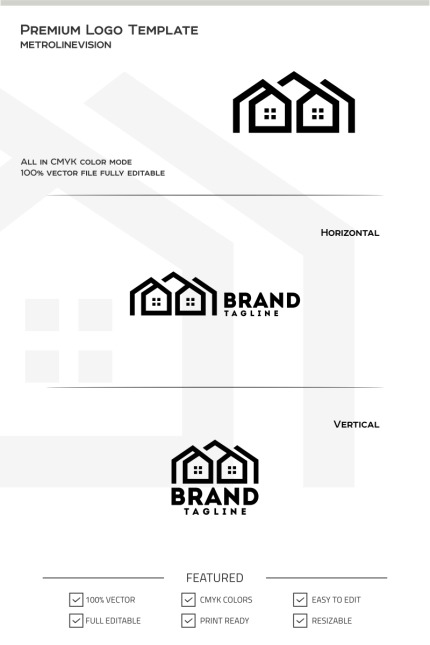 Template #69837 Building Business Webdesign Template - Logo template Preview