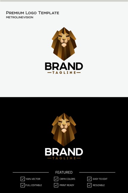 Template #69845 Animal Logo Webdesign Template - Logo template Preview