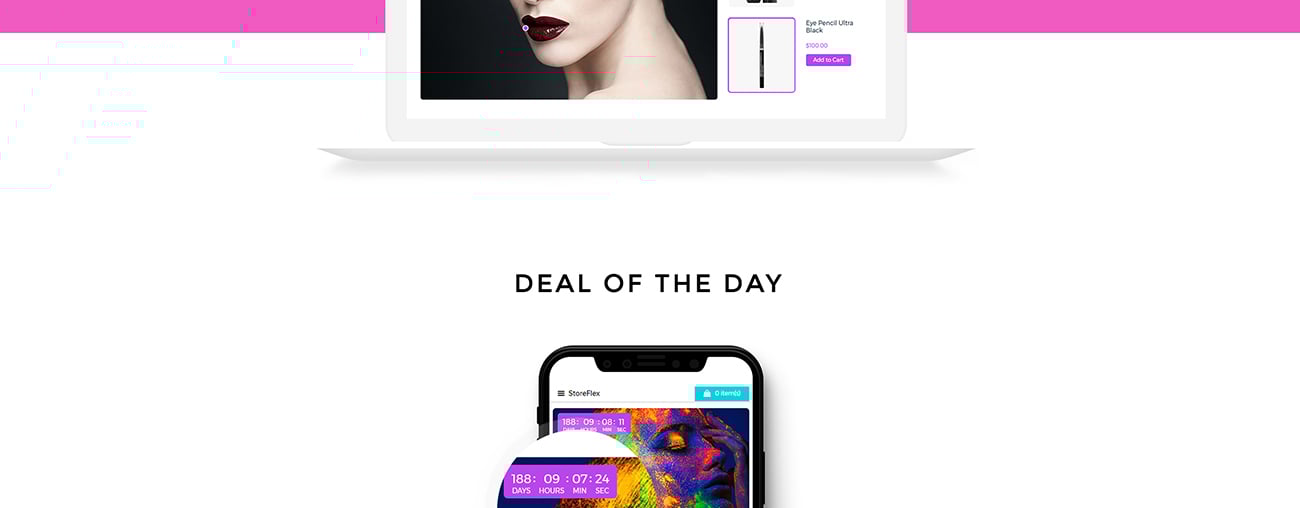 cosmetics &amp; makeup opencart template