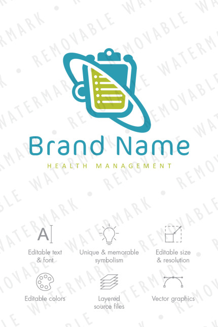 Template #69858 Stethoscope Data Webdesign Template - Logo template Preview