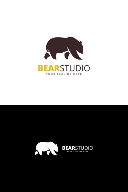 Template #69891 Application Bear Webdesign Template - Logo template Preview