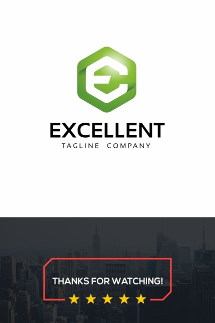 Template #69894 E Letter Webdesign Template - Logo template Preview