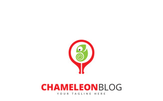 Chameleon Blog Logo Template
