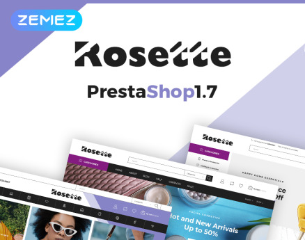 Rosette - Multi-Category Store PrestaShop Theme