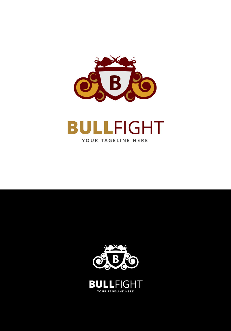 bull-fight-logo-template-69922