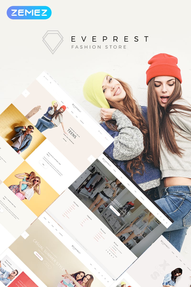 Eveprest Fashion 1.7 - Fashion Store PrestaShop Theme - screenshot