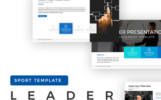 Leader PowerPoint template