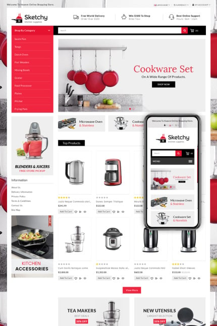 Template #70003 Accessories Grocery Webdesign Template - Logo template Preview