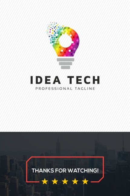 Kit Graphique #70007 Cerveau Bulbe Web Design - Logo template Preview