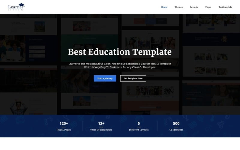 Learner - Education Multipurpose HTML5 Website Template