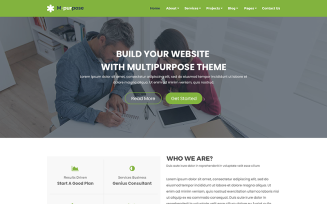 M-purpose - Creative Multipurpose PSD Template
