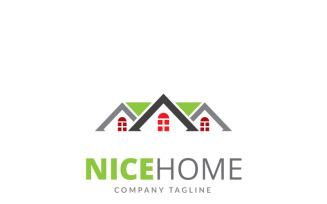 Nice Home Logo Template