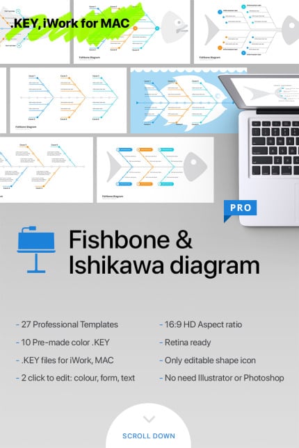 Template #70105 Ishikawa Diagram Webdesign Template - Logo template Preview