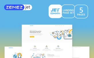 Hostirom - Hosting - Jet Elementor Kit