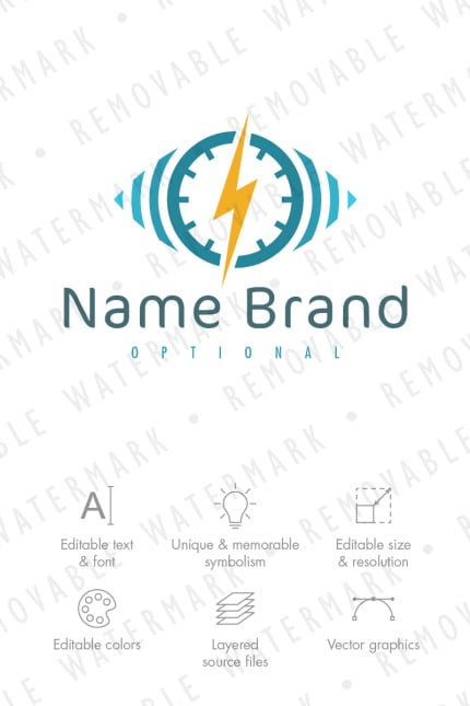 Template #70299 Alarm Security Webdesign Template - Logo template Preview
