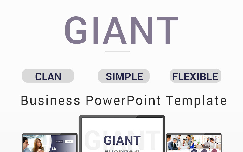 Giant PowerPoint template PowerPoint Template