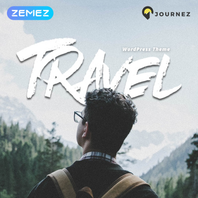 Journez - Elementor WordPress шаблон туристичного сайту #70225