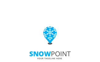 Snow Point Logo Template