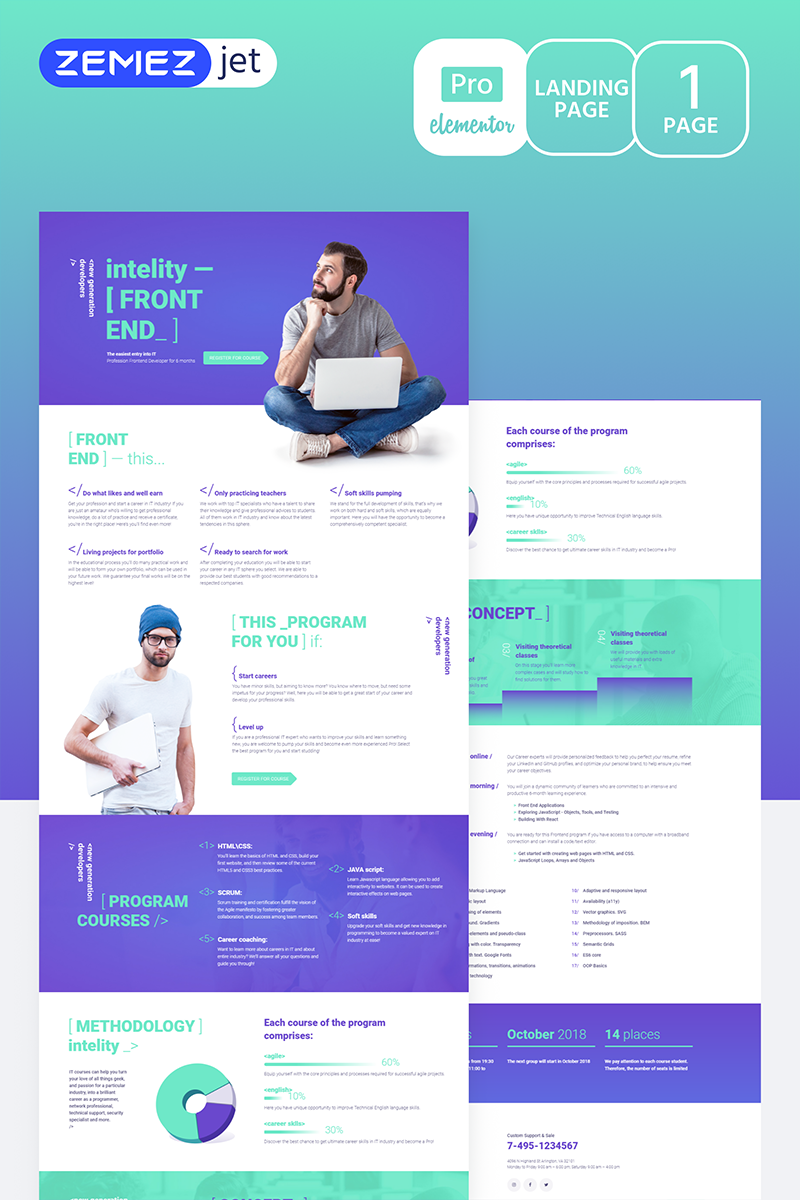 Studiex - IT Cources Pro №70217 - скриншот