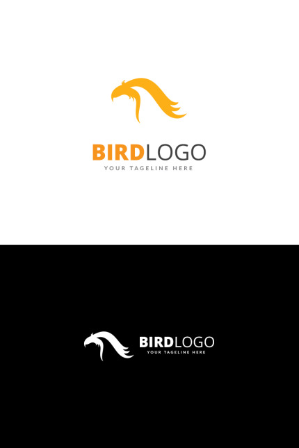 Template #70325 Artists Birds Webdesign Template - Logo template Preview