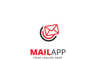 Mail App Logo Template