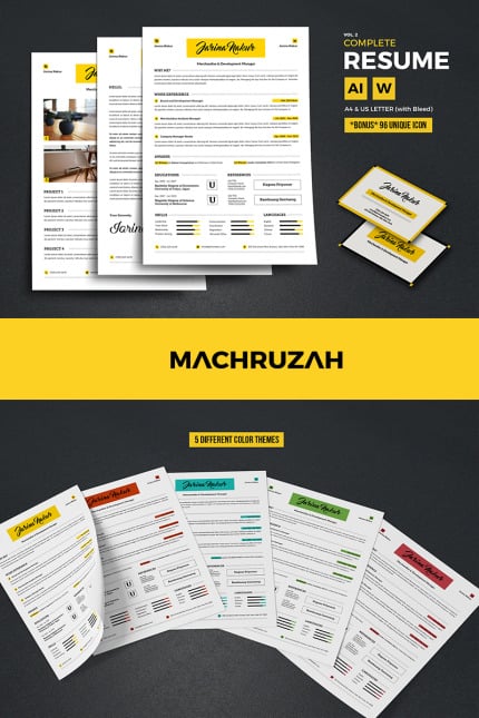 Template #70407 Template Cv Webdesign Template - Logo template Preview