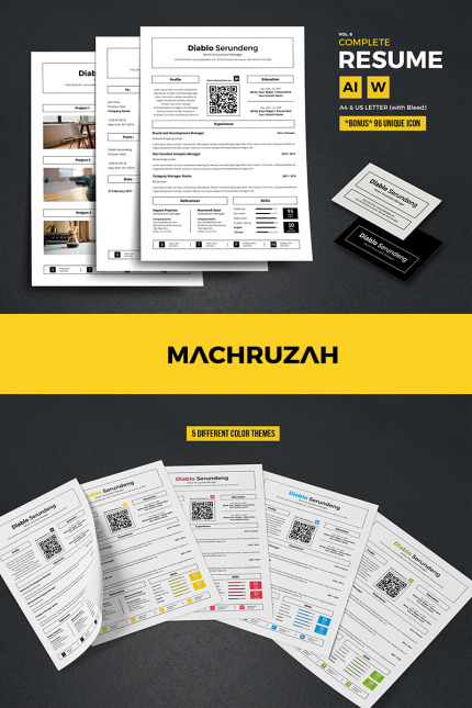 Template #70483 Template Cv Webdesign Template - Logo template Preview