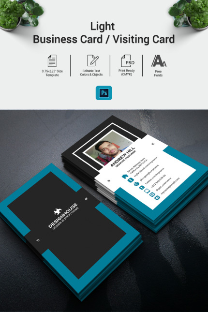 Template #70494 Card Template Webdesign Template - Logo template Preview