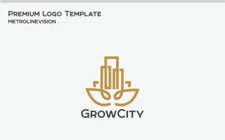 Grow City Logo Template