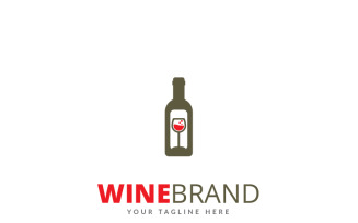 Wine Brand Logo Template