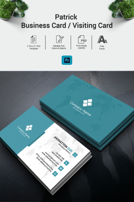 Template #70516 Card Template Webdesign Template - Logo template Preview