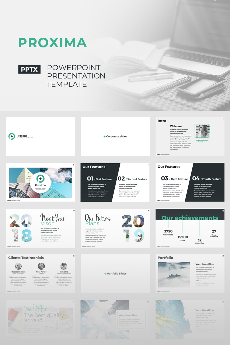Proxima PowerPoint template