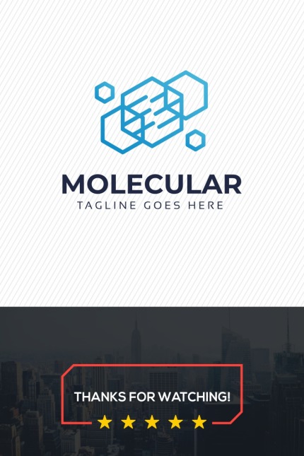 Kit Graphique #70567 Atom Noir Web Design - Logo template Preview