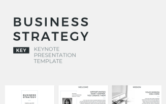 Business Strategy Presentation - Keynote template