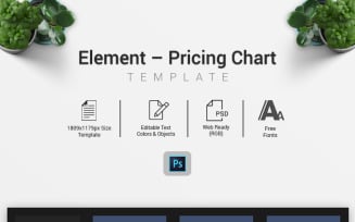 Element – Pricing Chart Infographic