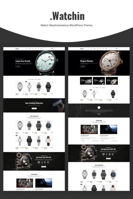 Template #70665 Watches Watch-store Webdesign Template - Logo template Preview