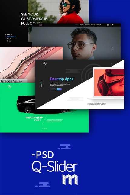Kit Graphique #70689 Slider Utile Web Design - Logo template Preview