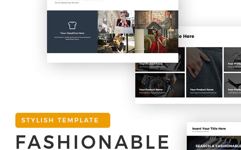 Fashionable PowerPoint template PowerPoint Template