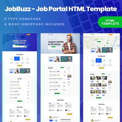 27 Best Job Portal Website Templates 27 Best Job Portal Website Templates