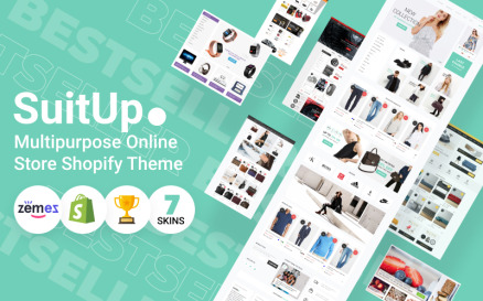 SuitUP - Multipurpose Online Store Shopify Theme