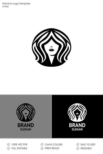 Template #70723 Beauty &amp; Webdesign Template - Logo template Preview