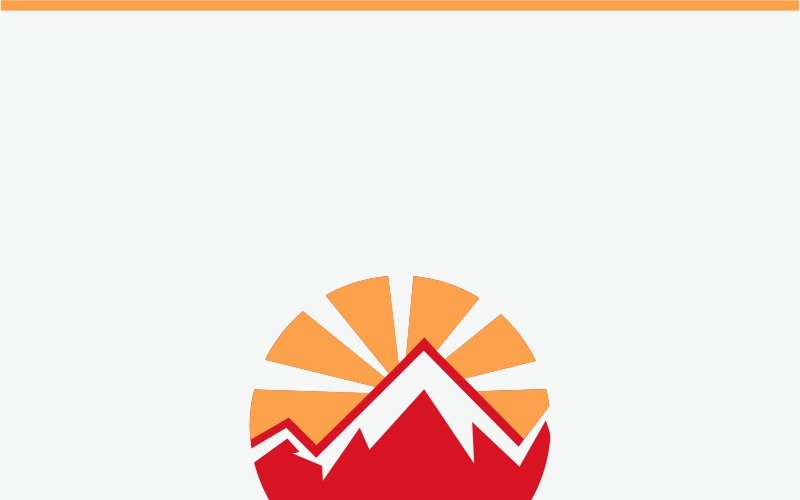 Mountains Logo Template