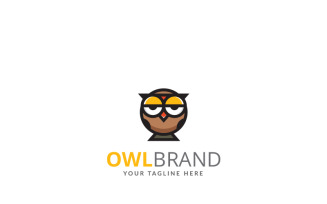 Owl Brand Design Logo Template