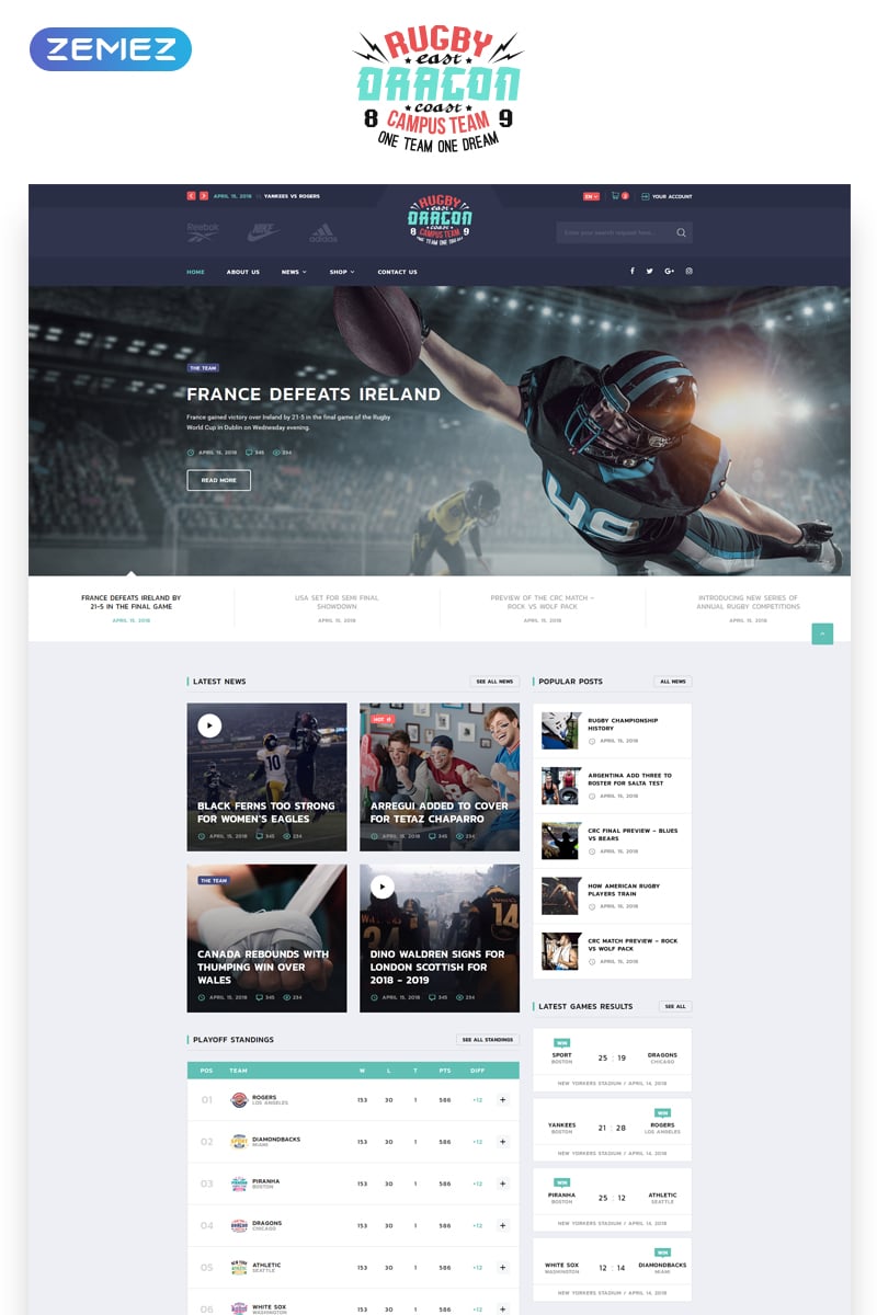 reebok website