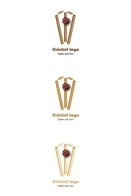 Kit Graphique #70800 Logo Cricketlogo Web Design - Logo template Preview