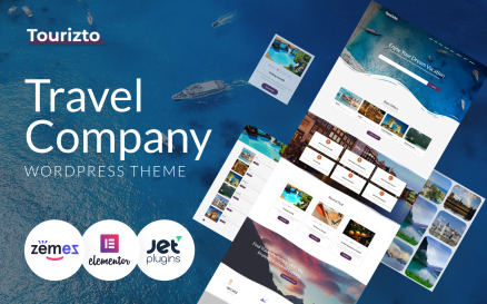Tourizto - Travel Company Elementor WordPress Theme