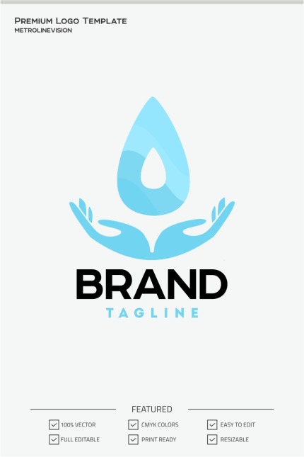 Kit Graphique #70882 Eau Boireing Web Design - Logo template Preview