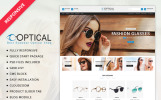 Optical Store Bootstrap opencart motiv Malý screenshot Responzivní OpenCart šablona "Optical Store"